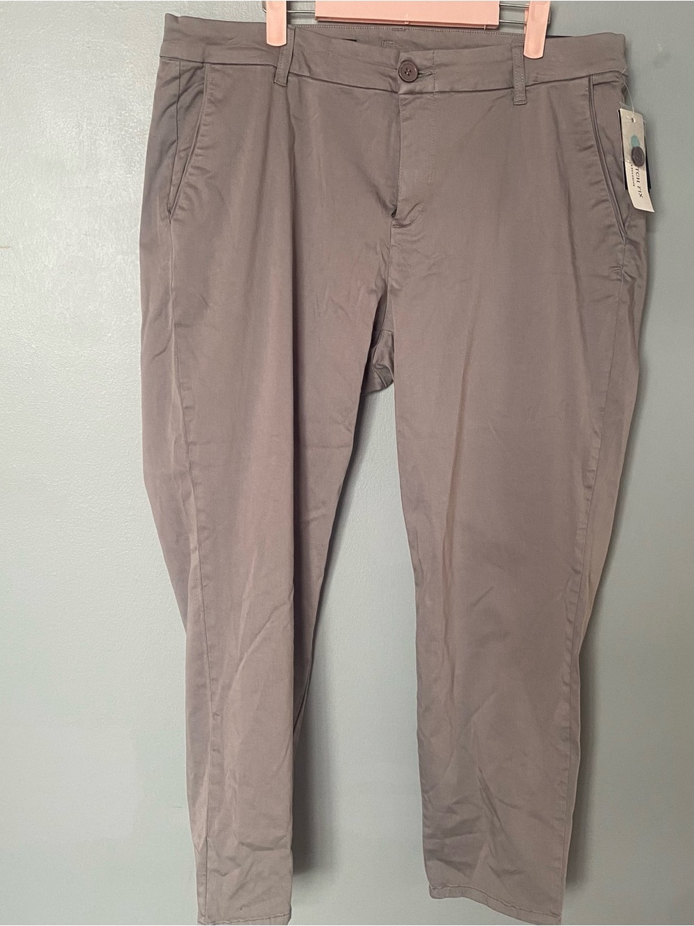 Kut from the Kloth x Stitchfix  Ankle Trouser in Taupe Gray SZ 16 NWT